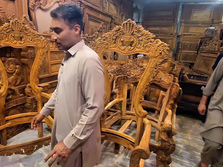 Royal carved chairs